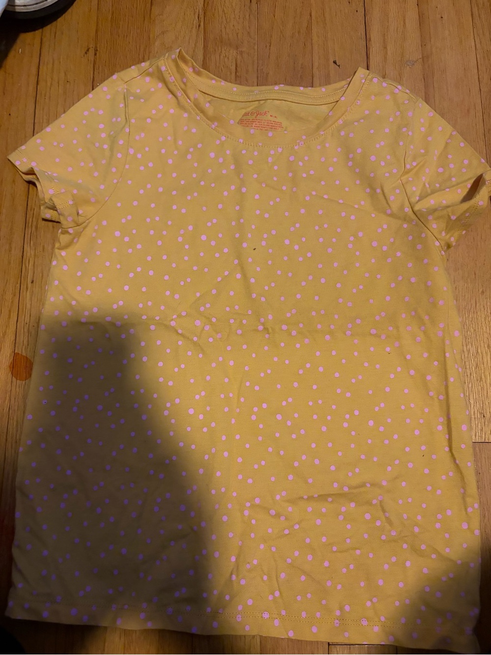 Yellow shirt for girl